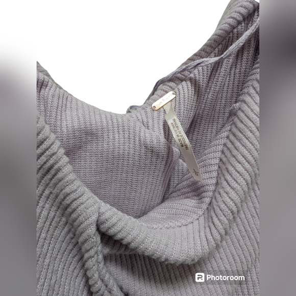 NWT Free People Marley off the shoulder ribbed top - Picture 7 of 9